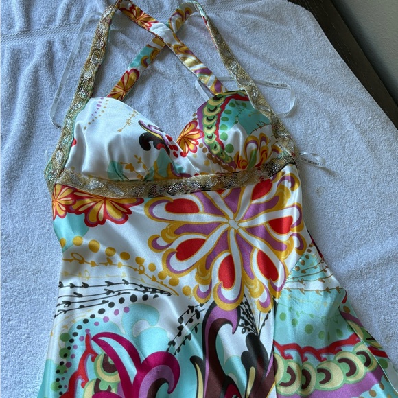 Beautiful Evening dress, like NEW. Very silky - Picture 4 of 9